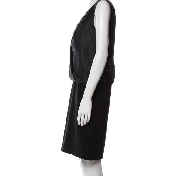 Moschino Cheap and Chic Black Silk Shift Dress‎ - Picture 3 of 7